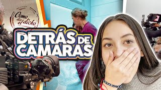 Detrás de cámaras como dice el dicho🖤🎥 - Un GRAN reto actoral