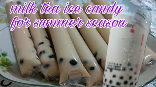 MILK TEA ICE CANDY FOR SUMMER SEASON