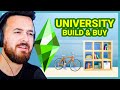 The Sims 4 University Build Buy Overview!