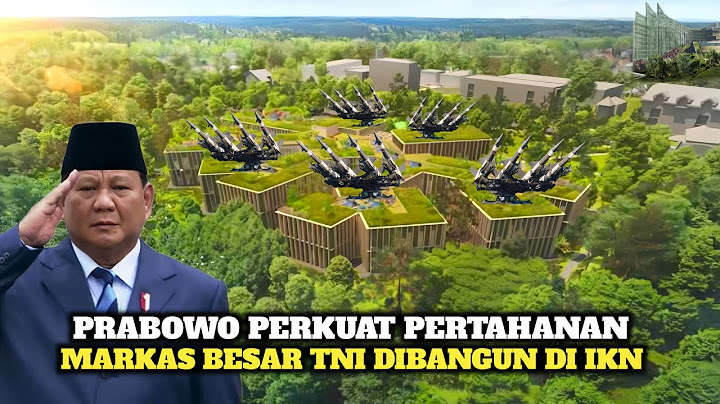 THE IKN IS GLOWING UP‼️President Prabowo is Building TNI Headquarters & Polri Headquarters in the...