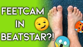 I played Beatstar with my feet 🦶🦶