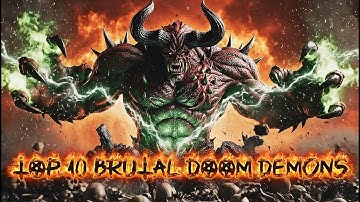 TOP 10 BRUTAL DOOM Demons Filmed Like a Blockbuster #DOOM