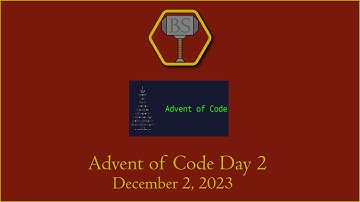 Day 2 of Advent of Code 2023