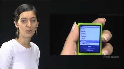 New iPod Nano - How to enable or disable iPod Nano s Preview Panel