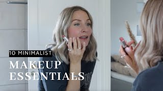 10 minimalist makeup essentials | What I'd buy if I lost all my makeup 👀