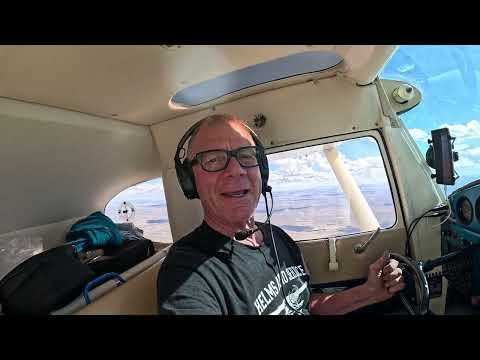 Flight to Riverton WY / 1950 CESSNA 140A / Jim the Pilot