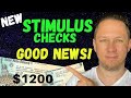 NEW STIMULUS CHECKS COMING!! Second Stimulus Check Update + Unemployment Extension