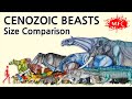 Know the size of CENOZOIC BEASTS | Size Comparison 03