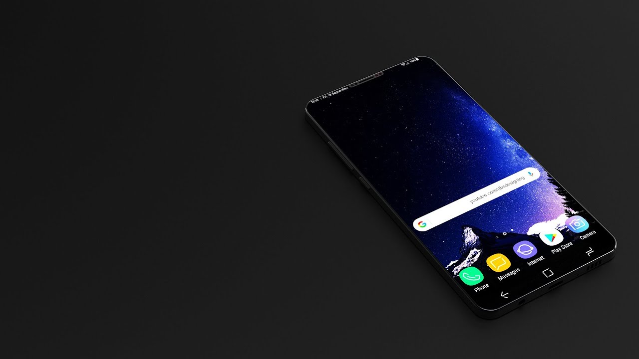 This Samsung Galaxy S9 Concept Has An iPhone X-Like Top 'Notch'