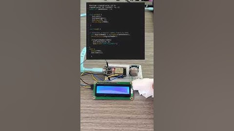 🔥 Interfacing Smoke Detector with ESP32 & LCD Display | Real-Time Air Quality Monitoring 🛑💨