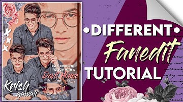 different fanedit tutorial | trending PicsArt editing | blend edit tutorial | shraddhascreation ✨