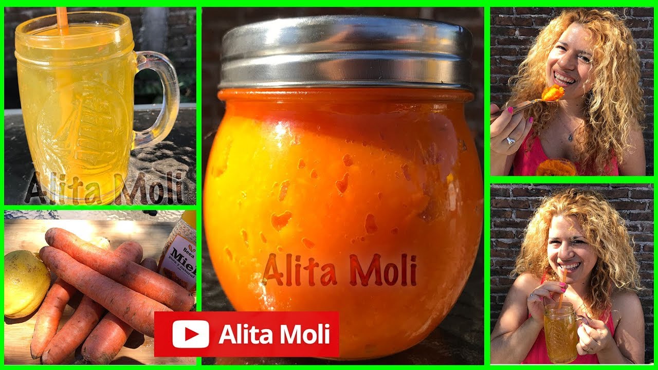 Como preparar jarabe de zanahoria y miel