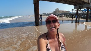 Best FREE beach in Saint Augustine, Florida| BETTER than Anastasia Beach