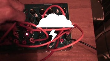 Jamming with the Orgone Accumulator MK2 in drum mode