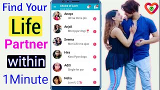 How To Find Perfect Life Partner Online || Make Girlfriend in MeetMe Application 💍 screenshot 1