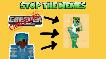 CREEPER CHAN!  STOP BAKA!!