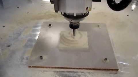 DMS 5 Axis CNC Router Shaping Foam - Part 1