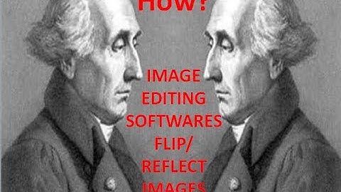 How image editing software flip/reflect images with matrices (Using GeoGebra) (Part 3 of 4)