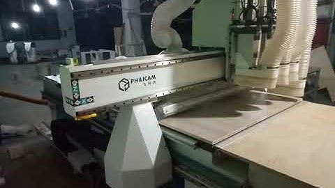 Philicam four spindle cabinet door 3d wood cnc router machine