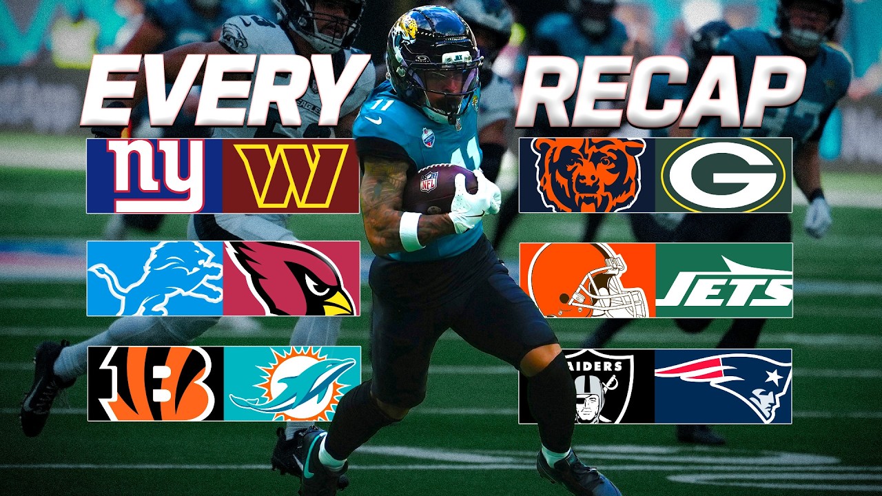 Every Single Game Recap from Sunday Afternoon | NFL Season Week 5