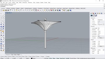 Rhinoceros 3d Tensile Structure Grasshopper & manual