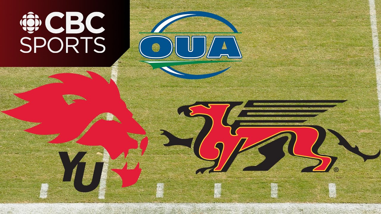 OUA Mens Football Guelph Gryphons (Homecoming) vs York Lions CBC Sports 