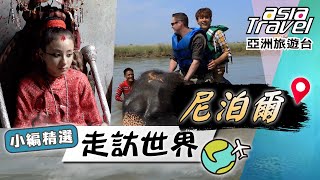 【尼泊爾】廖科溢濕身秀！最佳消暑體驗「大象共浴」、與尼泊爾「活女神」有約、雲霧繚繞「喜馬拉雅山」！｜#亞洲旅遊台 #廖科溢 小編精選