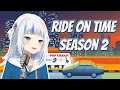 【Gawr Gura】Ride On Time (Season 2) - Covered by Gura (With Lyrics)