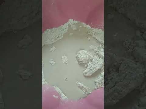 How To Mix Plaster Of Paris Powder Art Artism Shortvideo Shorts