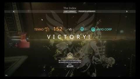 Warframe : Nightwave Index Bug