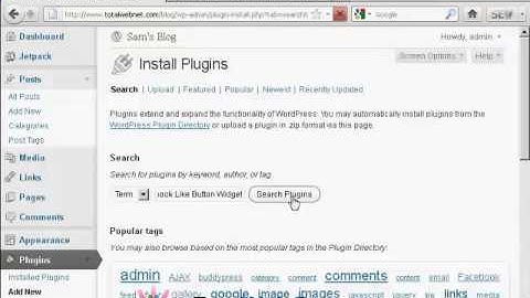 How to Add Facebook Like Button on wordpress