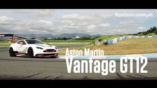 We play with the only Aston Martin Vantage GT12 in the country