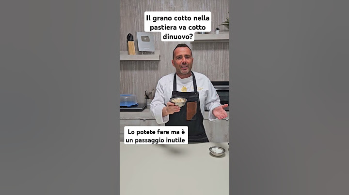 Non è sbagliato cuocere dinuovo il grano cotto nella pastiera ma sentite una mia considerazione ☺️