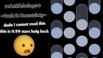 osu!mania - [★9.99] {{/nttld.:beings}} ~Truth in Uncertainty~ 95.34% S