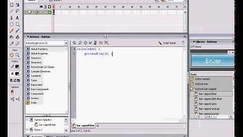 how to make a button in flash pro 8
