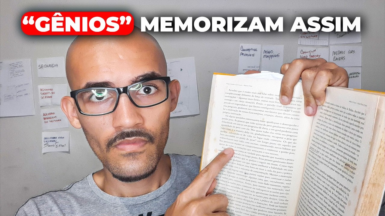 Meu cérebro esquecia TUDO até aprender essa estratégia