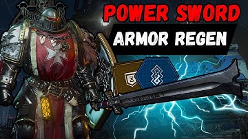 Power Sword Black Templar Bulwark Build is Better Than Ever in Patch 10.0 - Space Marine 2