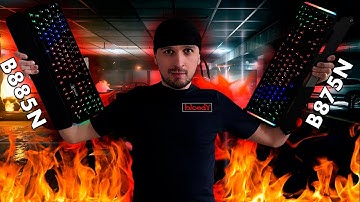 Bloody B875N и B885N Новые игровые клавиатуры с технологией LIGHT STRIKE