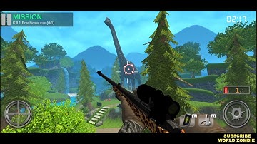 Real Dino Hunter King - OFFLINE DINO HUNTER GAME ANDROID GAMEPLAY Walkthrough