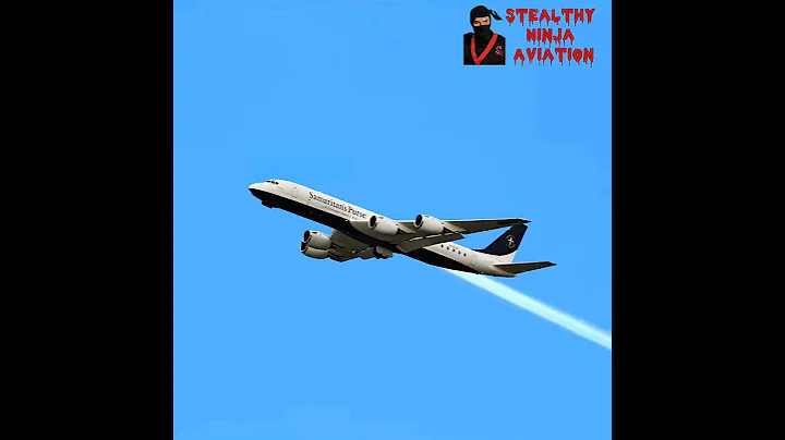 Samaritan's Purse Douglas DC-8-72CF Producing A Contrail