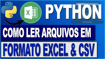 COMO LER ARQUIVOS EXCEL OU CSV COM PYTHON (JUPYTER NOTEBOOK)