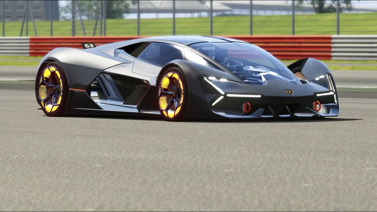 Lamborghini Terzo Millennio Test Run on Silverstone - YouTube