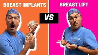 Breast Implant vs Breast Lift - Which do you need? by Matthew Schulman MD 32,129 views 1 year ago 6 minutes, 22 seconds