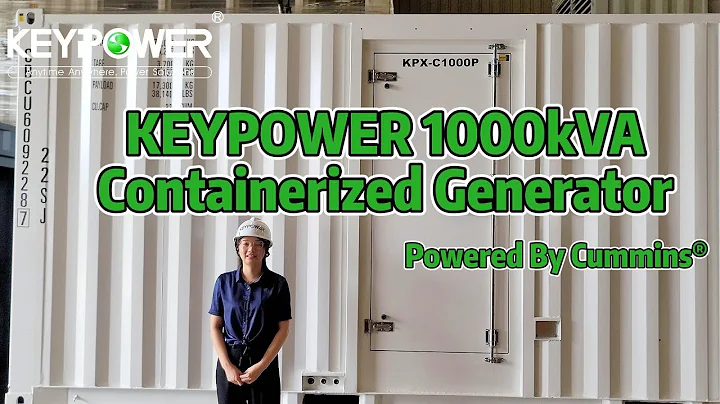 1000KVA Containerized Diesel Generators Powered By Cummins Engine