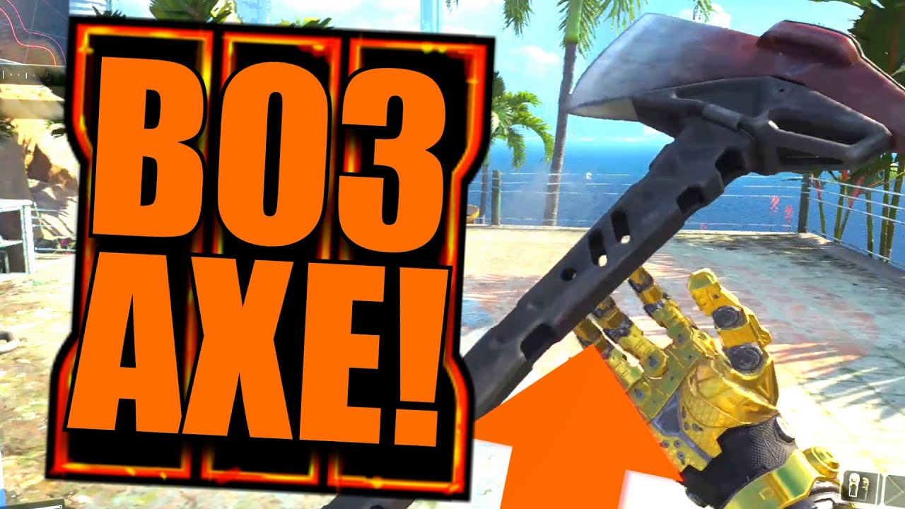 NEW Black Ops 3 "Slash N' Burn" Axe Gameplay! (New BO3 Melee Weapon)