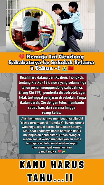 Definisi sahabat sejati 😭