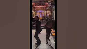 Pedro Pascal Dancing With A Clicker On The Set of The Last of Us HBO