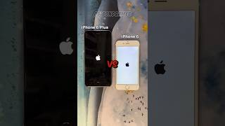 Fastest Restart  - iPhone 6 vs iPhone 6 plus shorts iphone6 iphone6plus
