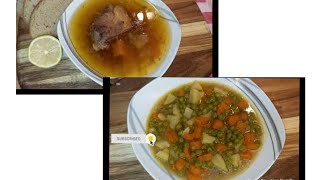 Knochensuppe& Beef Bone Brothشوربه عظام البقر كولاجين وجيلاتين طبيعى&مرق العظم &الشوربه المعجزة