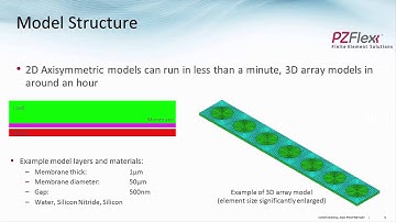 PZFlex - cMUT Phased Array